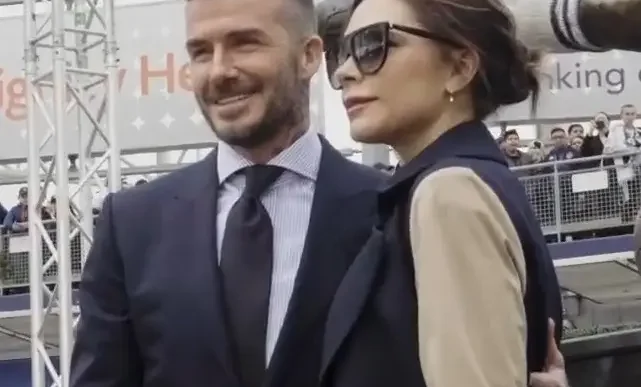 David Beckham y Victoria Beckham en 2019