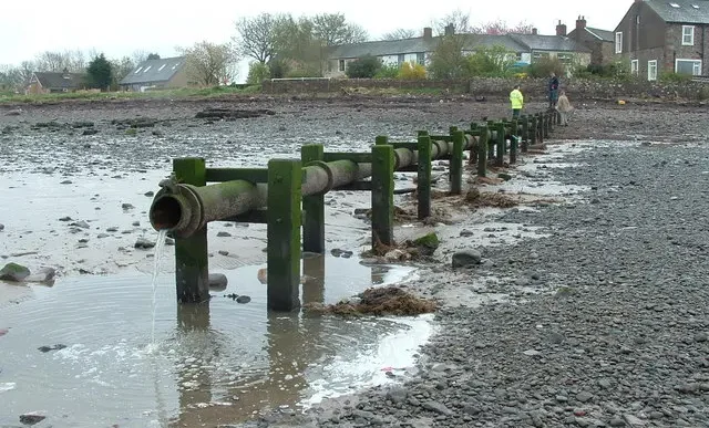 Vertedero de Aguas Residuales en Reino Unido