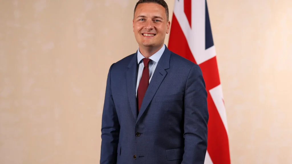 Retrato oficial del gabinete de West Streeting, julio 2024