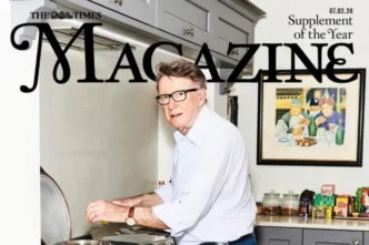 Peter Mandelson portada de The Times Magazine 0/02/2026