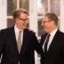 Washington D.C., Estados Unidos. El primer ministro Keir Starmer camina junto a Peter Mandelson, embajador del Reino Unido en los Estados Unidos de América, en la Embajada Británica en los Estados Unidos de América. Fotografía de Simon Dawson / No 10 Downing Street