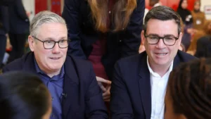 foto de Keir Starmer y Andy Burnham juntos