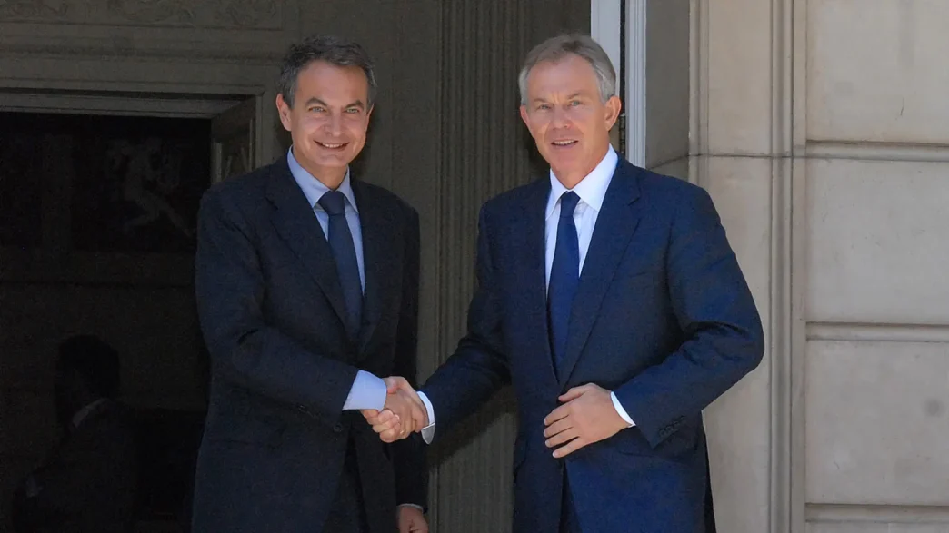 Tony Blair, Zapatero