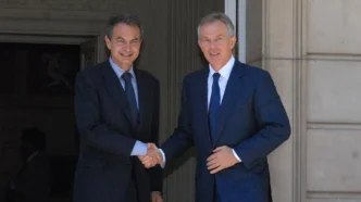 Tony Blair, Zapatero
