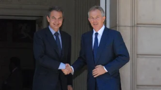 Tony Blair, Zapatero
