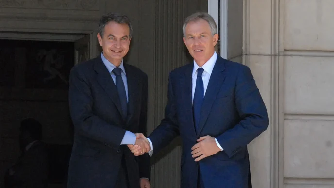 Tony Blair, Zapatero