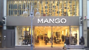 main gate of a Mango Shop