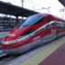 photo of Iryo train in Madrid Chamartin station