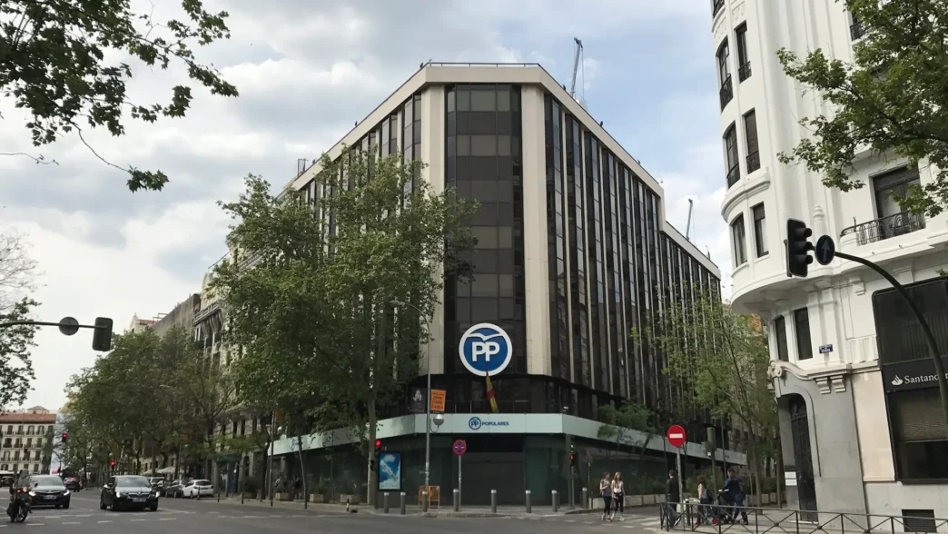 Headquarters of the People's Party, Partido Popular, Madrid, Spain