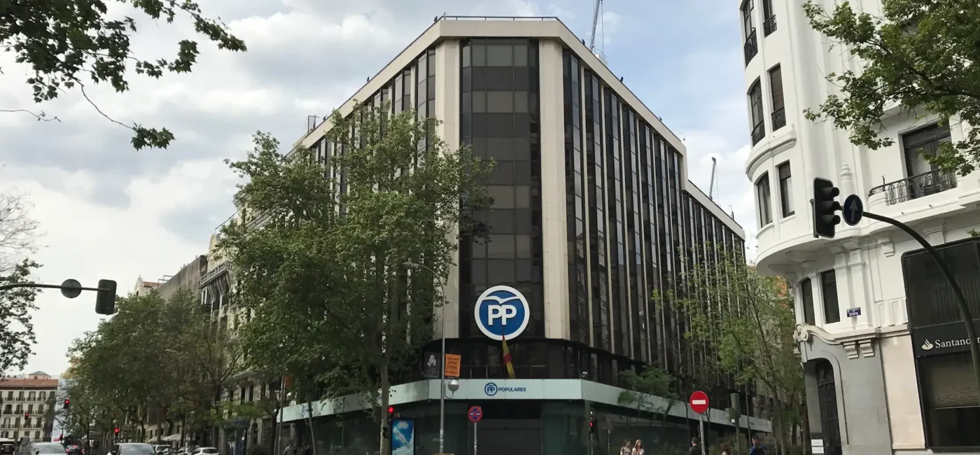 Headquarters of the People's Party, Partido Popular, Madrid, Spain