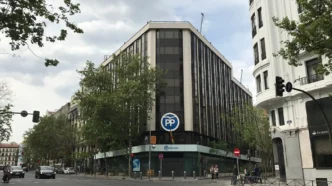 Headquarters of the People's Party, Partido Popular, Madrid, Spain