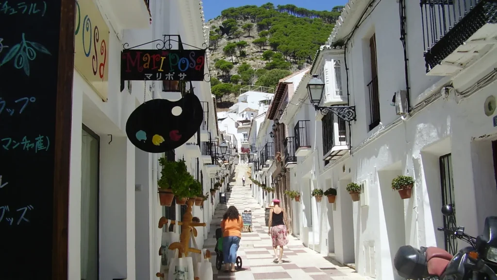 Town Mijas in Andalucia, Spain