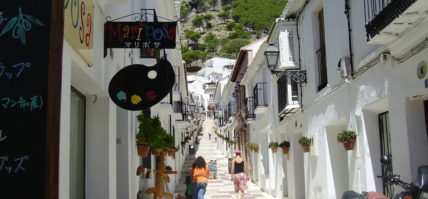 Town Mijas in Andalucia, Spain