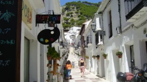 Town Mijas in Andalucia, Spain