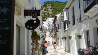 Town Mijas in Andalucia, Spain