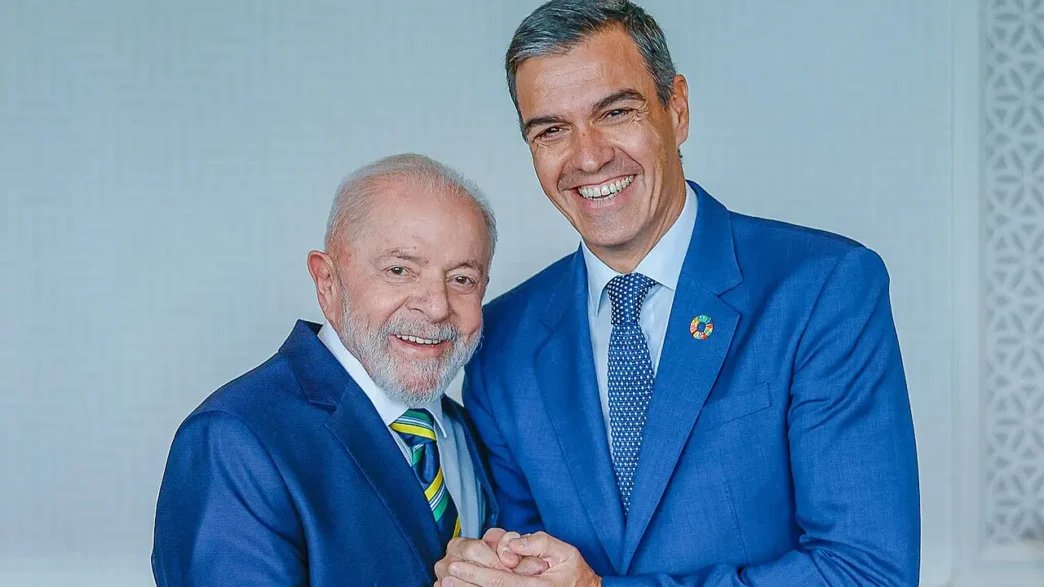 President of the Republic, Luiz Inácio Lula da Silva, during a bilateral meeting with the President of the Government of the Kingdom of Spain, Pedro Sánchez, at the United Nations Headquarters (UN). New York - United States.