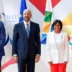 Pedro Sanchez and Delcy Rodriguez