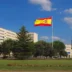 Big Spanish Flag in Coslada, Madrid