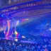 View of the performance stage at the Eurovision Song Contest 2023, as seen during the dress rehearsal of the first semi-final on 8th May 2023.