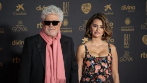 Pedro Almodovar and Penelope Cruz