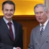 Fomer Spanish PM Jose Luis Rodrigez Zapatero and King Charles III