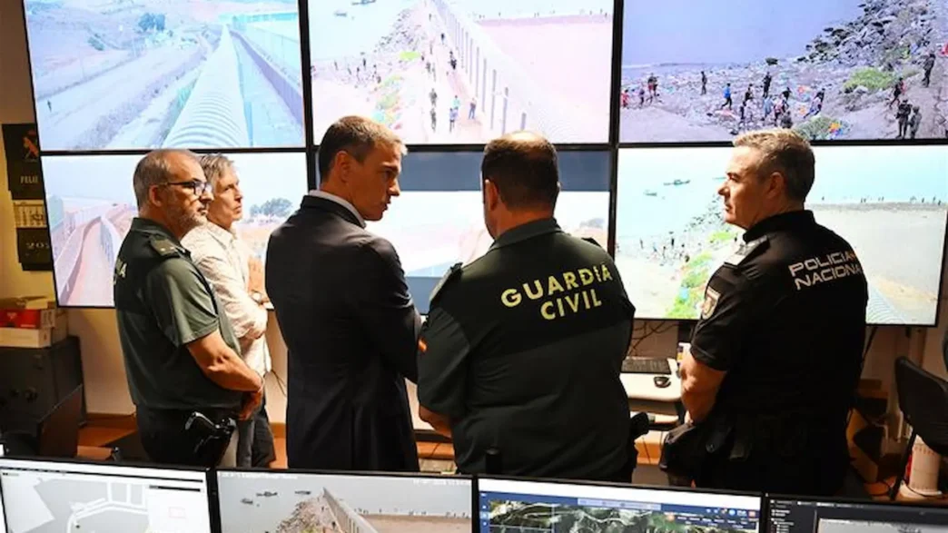 Pedro Sanchez in Ceuta in 2026