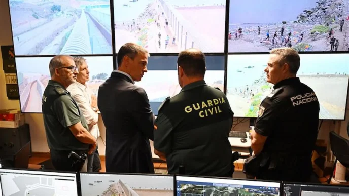 Pedro Sanchez in Ceuta in 2026